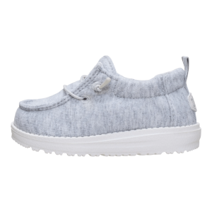 LilDude Slip On Stretch Jersey - Light Grey